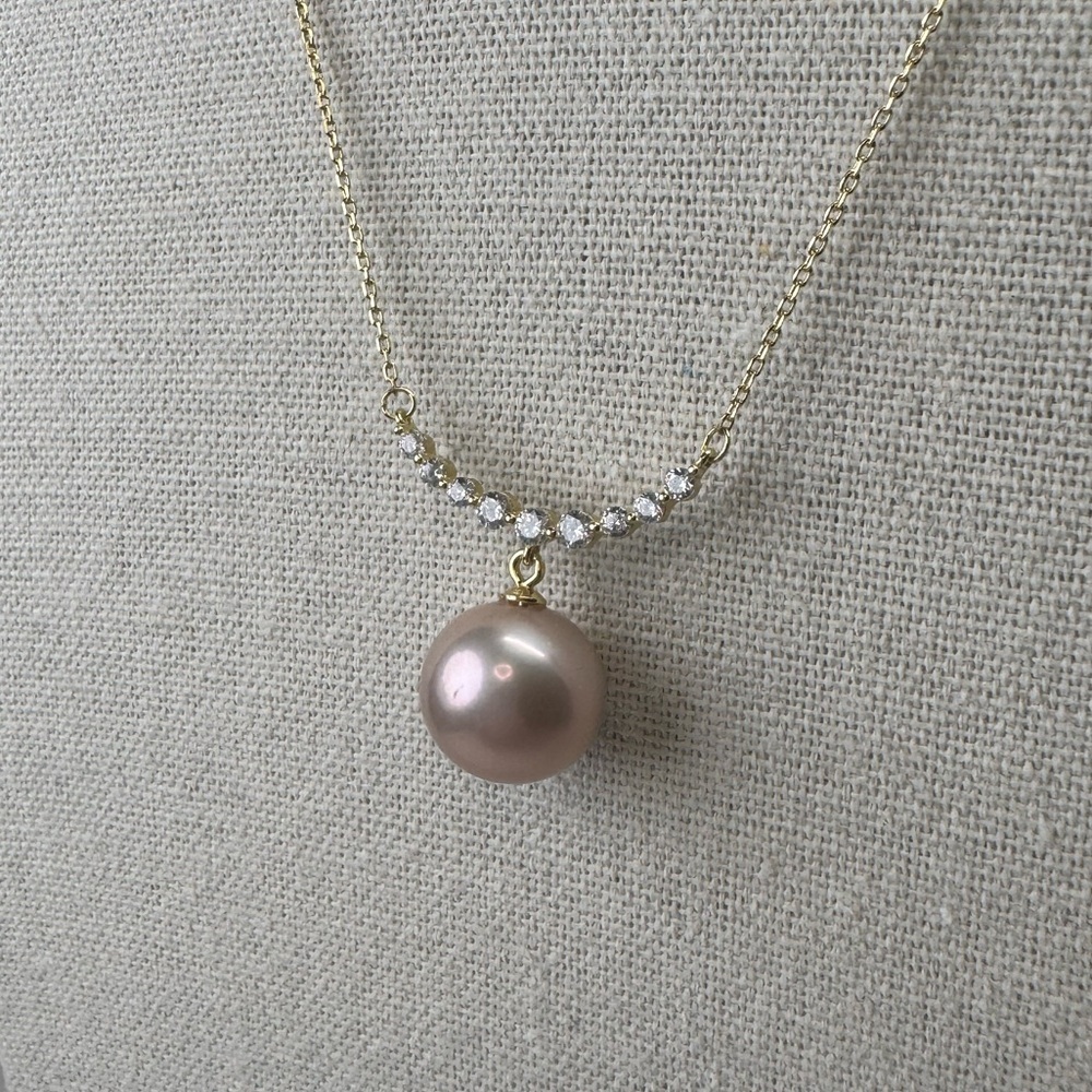 High Quality Pink Edison Pearl Necklace